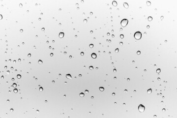 Raindrops on the window