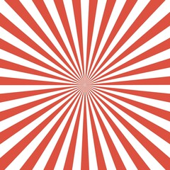 Orange and white Sunburst Pattern Background. Rays. Sunburst background. Vector illustration. Orange and white radial background.