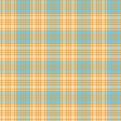 Orange Ombre Plaid textured Seamless Pattern