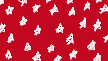 Christmas new year pattern background