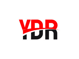 YDR Letter Initial Logo Design Vector Illustration