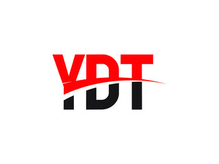 YDT Letter Initial Logo Design Vector Illustration