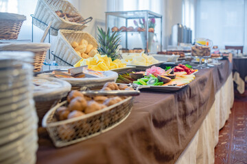 Buffet colazione internazionale