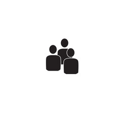 Teamwork icon isolated on white background. Teamwork icon for web site, app, marketing and logo. Creative business concept, vector illustration