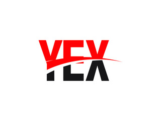 YEX Letter Initial Logo Design Vector Illustration