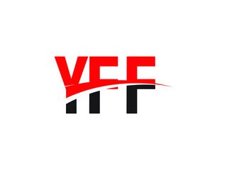 YFF Letter Initial Logo Design Vector Illustration