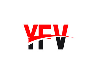 YFV Letter Initial Logo Design Vector Illustration