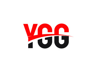 YGG Letter Initial Logo Design Vector Illustration