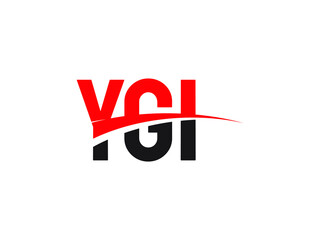 YGI Letter Initial Logo Design Vector Illustration