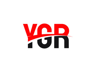 YGR Letter Initial Logo Design Vector Illustration