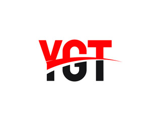 YGT Letter Initial Logo Design Vector Illustration