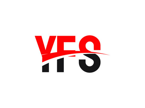 YFS Letter Initial Logo Design Vector Illustration