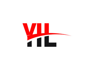 YIL Letter Initial Logo Design Vector Illustration