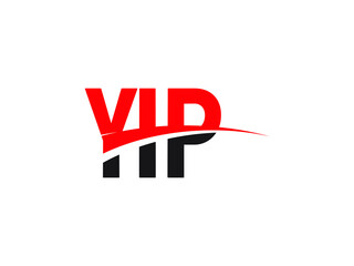Obraz premium YIP Letter Initial Logo Design Vector Illustration