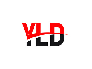YLD Letter Initial Logo Design Vector Illustration