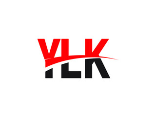 YLK Letter Initial Logo Design Vector Illustration