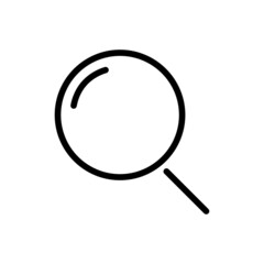 Minimal thin line e-commerce icon set.