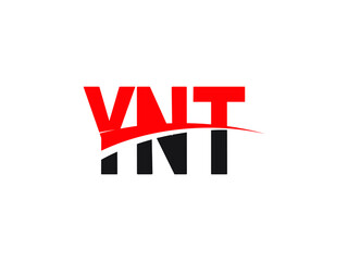 YNT Letter Initial Logo Design Vector Illustration