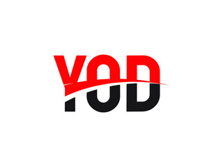YOD Letter Initial Logo Design Vector Illustration
