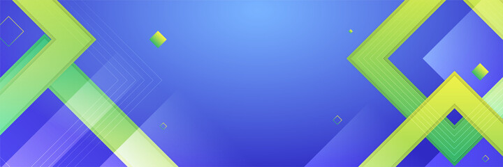 Modern abstract colorful blue green gradient vibrant wide web banner background. Vector illustration design for presentation, banner, cover, web, flyer, card, poster, game, texture, slide, magazine.