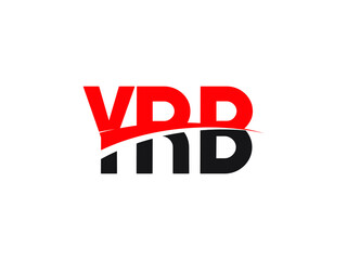 YRB Letter Initial Logo Design Vector Illustration
