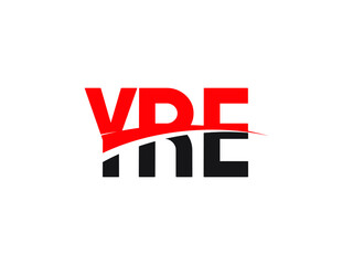 YRE Letter Initial Logo Design Vector Illustration