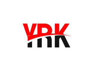 YRK Letter Initial Logo Design Vector Illustration