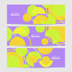 Modern colorful abstract web banner background creative design. Vector illustration design for presentation, banner, cover, web, flyer, card, poster, texture, slide, magazine, and wide banner.