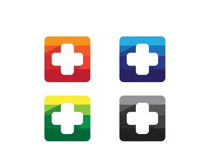 Obraz premium rescue and pulse icon logo designs symbol for medical and emergency logo