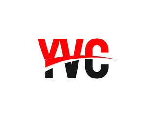 YVC Letter Initial Logo Design Vector Illustration