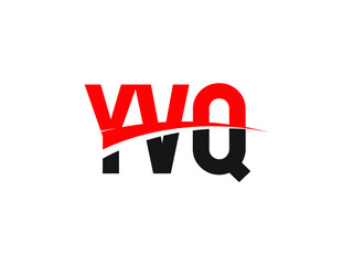 YVQ Letter Initial Logo Design Vector Illustration