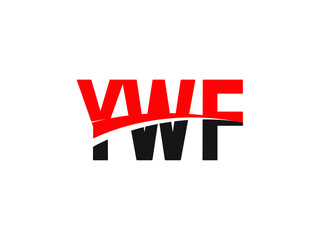 YWF Letter Initial Logo Design Vector Illustration