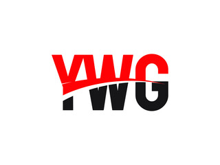 YWG Letter Initial Logo Design Vector Illustration
