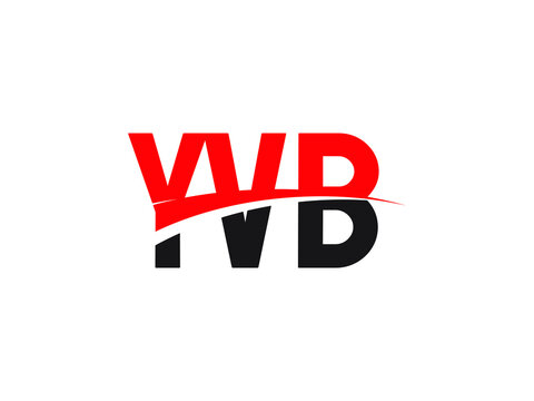 YVB Letter Initial Logo Design Vector Illustration