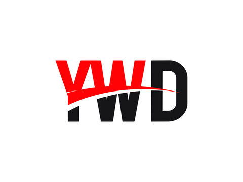 YWD Letter Initial Logo Design Vector Illustration