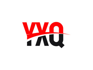 YXQ Letter Initial Logo Design Vector Illustration