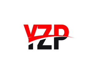 YZP Letter Initial Logo Design Vector Illustration