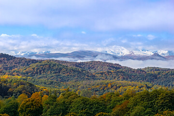 Горы на юго-западе Карачаево-Черкессии
