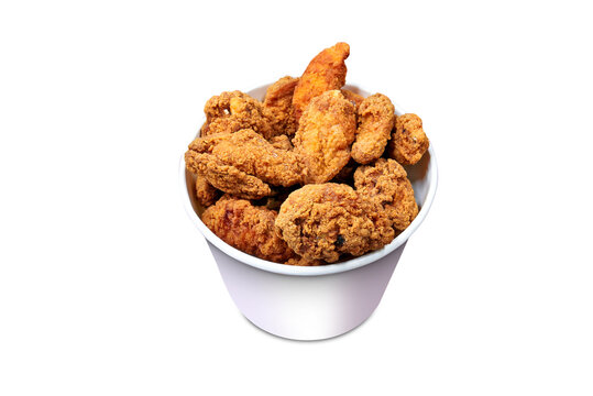 Delivery bucket box with Chicken.