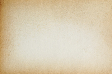 Old vintage yellowed paper background surface texture