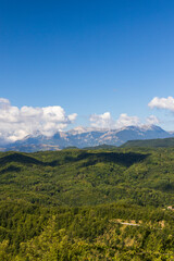 Fototapeta na wymiar National Park Monti Sibillini, Abruzzo region, Italy