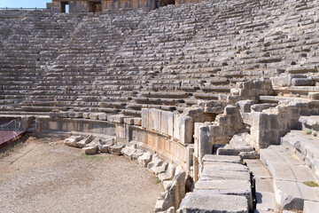 Fototapeta na wymiar Ancient theater in Myra. Demre, Turkey