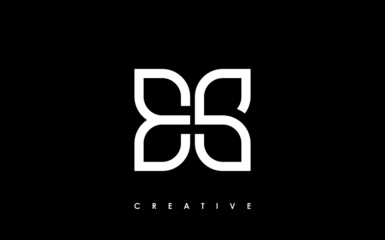 ES Letter Initial Logo Design Template Vector Illustration