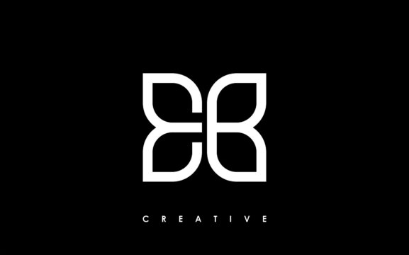EB Letter Initial Logo Design Template Vector Illustration