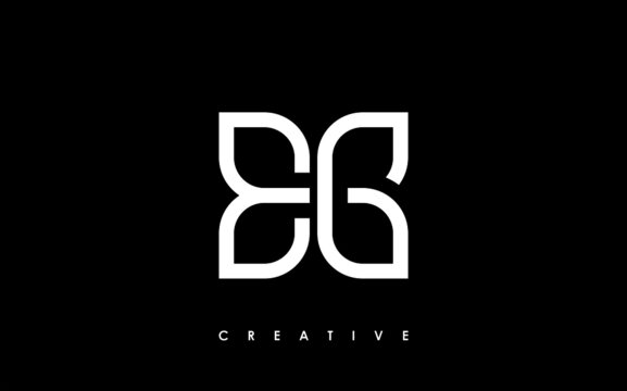EG Letter Initial Logo Design Template Vector Illustration