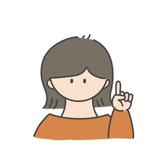 ポイント_女の子1(カラーバージョン)