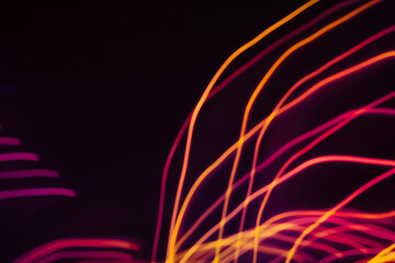 illustration of abstract lines. Free lines seamless pattern made by hand, brush. Handmade drawing, blur