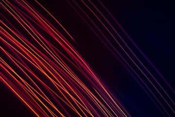 illustration of abstract lines. Free lines seamless pattern made by hand, brush. Handmade drawing, blur