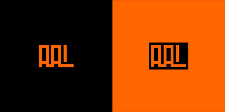 AAL Letter Initial Logo Design Template Vector Illustration