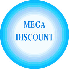 Big discount sticker. Special offer discounts, banner, web banner, poster. Modern template for sale, discount, shopping banner, big sale, discount, best price, sticker, badge, coupon, shop. Vector ill